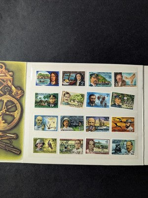 Box of Misc International Stamps, Souvenir Sheets & More - 94 Photos