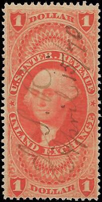 VEGAS - 1862-71 Revenue - Scott R69c - Sharp Color - Well Centered