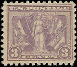 c1919 3c Victory Issue - Scott 537 - MNH, Undisturbed OG, Good Centering
