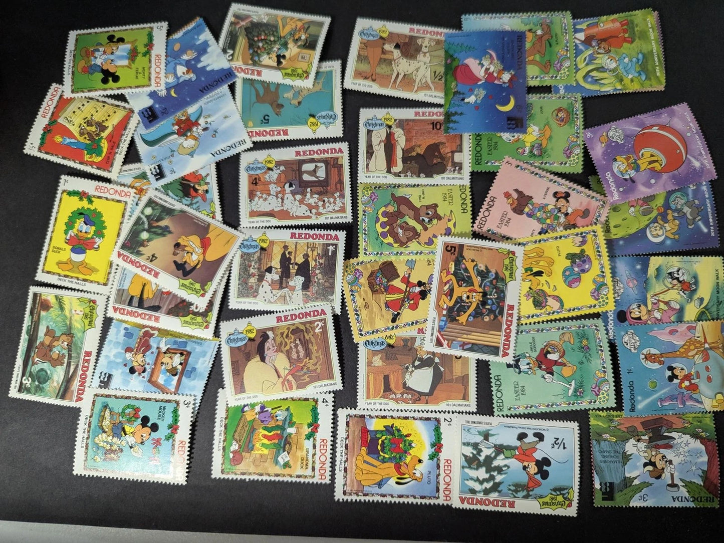 Huge Quantity of Disney Stamps! - Many Sets - Many Different -Sheets - 85 Photos