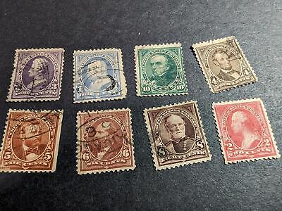 VEGAS - 1895 Short Set - Scott 264, 265, 268-273 - Used - Nice Looking Set