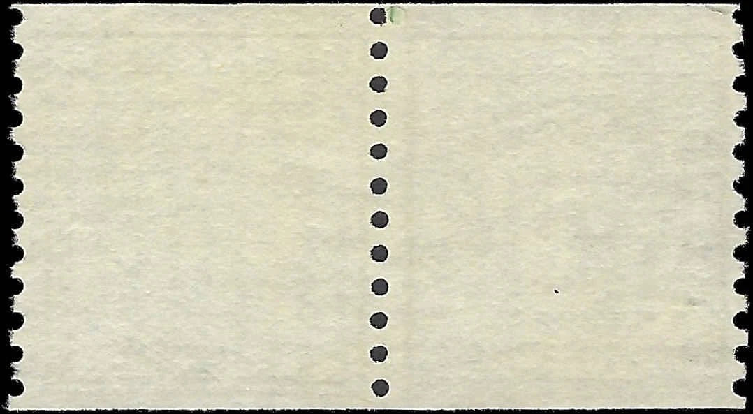 c1916-19 - Scott # 490x2,492, 495, 496 - Used Coil Pairs - No WM, Perf 10