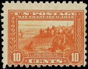 VEGAS - 1914 Panama Pacific - Scott 404 - MNH, Undisturbed Gum! Fresh!