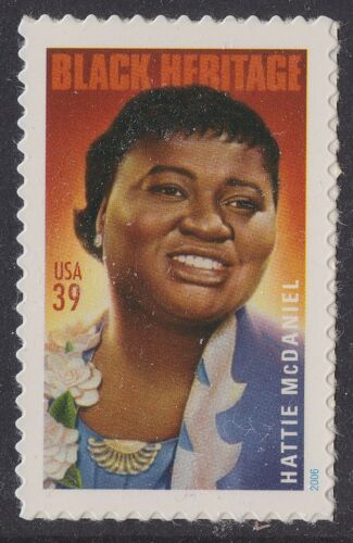 2006 Hattie McDaniel Single 39c Postage Stamp - Sc# 3996 - MNH, OG - CX42a
