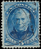 c1875 5c Taylor - Sc# 179 - Used with Excellent Centering!