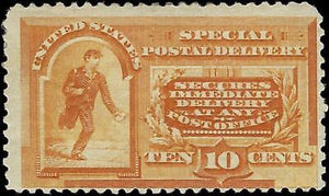 VEGAS - 1893 Special Delivery 10c - Scott E3 - Solid - MH, OG