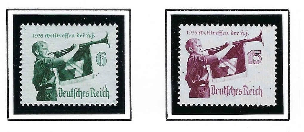 1935 Germany Set - Sc# 463-464 - MNH, OG - All Post Office Fresh! - READ