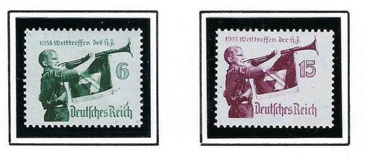 1935 Germany Set - Sc# 463-464 - MNH, OG - All Post Office Fresh! - READ