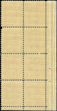 c1931 - Scott #J82b Postage Due Block of 8 - MNH, OG