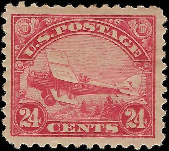 c1923 - Scott C6 24c Airmail Stamp - MH, OG - Nice Centering!