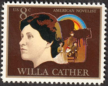 1973 Willa Cather Single 8¢ Postage Stamp, Scott 1487, MNH, OG