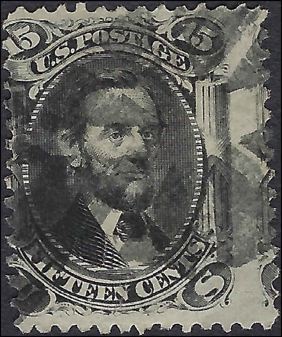 1861-62 Lincoln 12c- Scott 77 - Interesting Fancy Cancel - Solid
