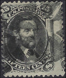 1861-62 Lincoln 12c- Scott 77 - Interesting Fancy Cancel - Solid