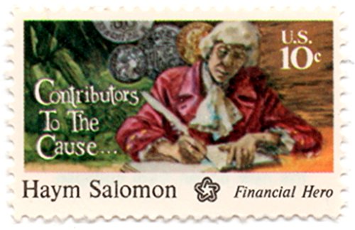 1975 Haym Saloman Single 10c Postage Stamp, Scott 1561, MNH, OG