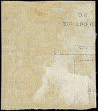 c1909 5c USA - Sc# 347 - Single Line Block, MH, OG