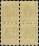 c1921 - St Lucia Scott #81 2 1/2c Block of 4 - MNH, Undisturbed OG - Choice!