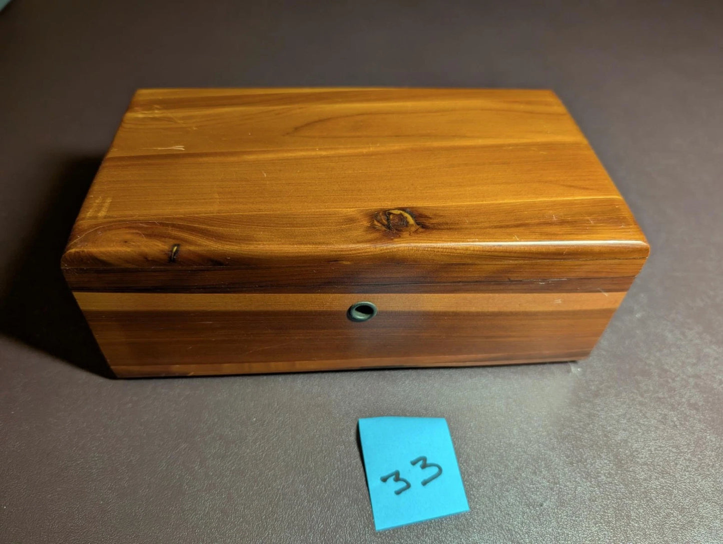 Attrractive Vintage Lane(?) Cedar Jewelry Trinket Chest - Free Shipping -33