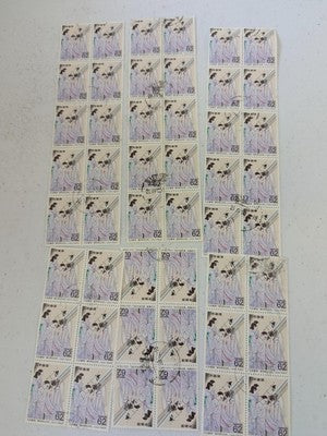 Box of OLD & Many Better Misc Int. Stamps - Many Sheets & Multiples -121 Photos