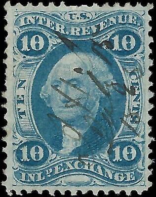 VEGAS - 1862-71 Revenue - Scott R36c Centering! Light Cancel
