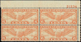 c1934 Scott C19 Airmail Plate Block - MNH, OG
