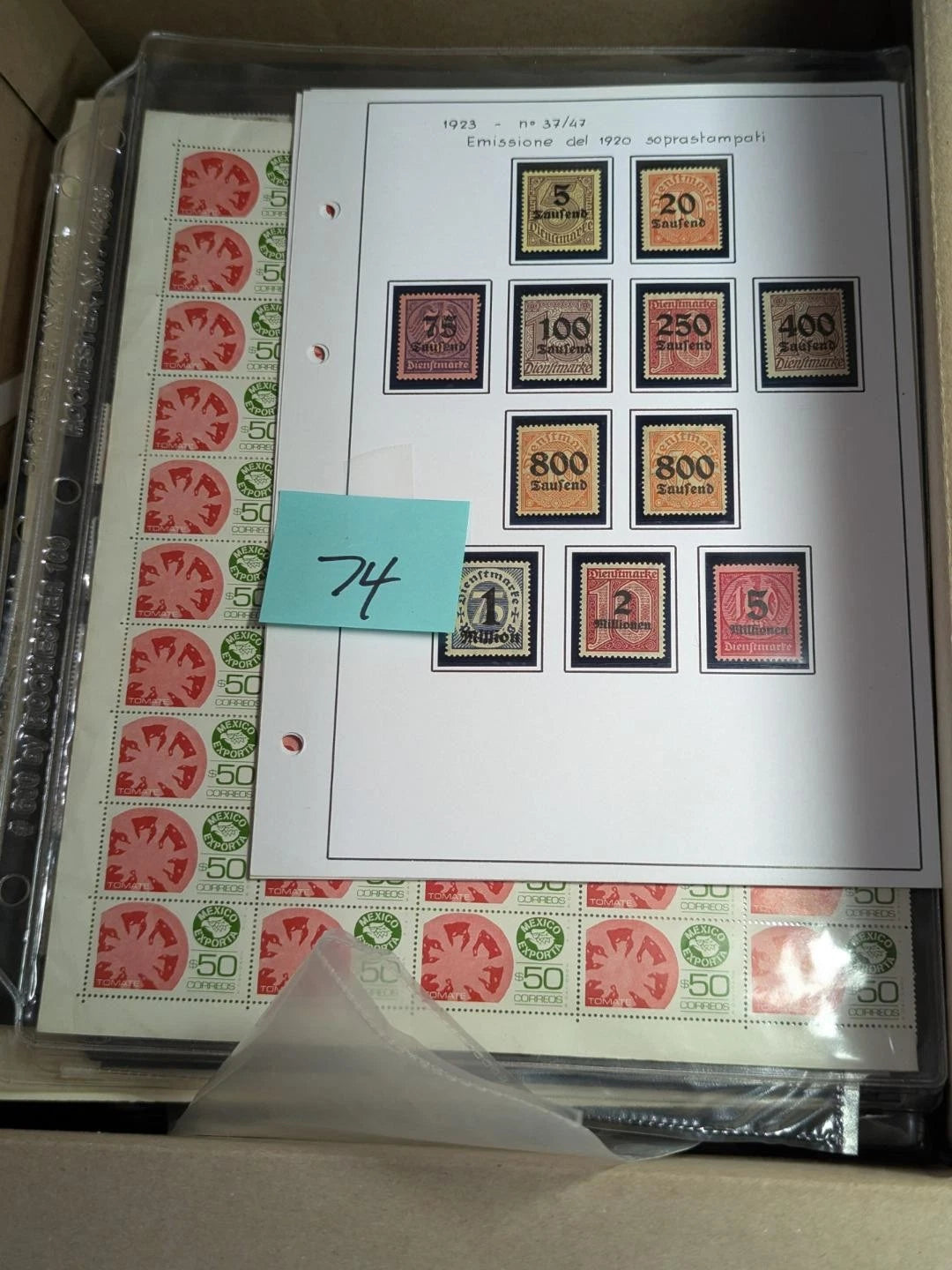 Quantity Old to Modern, M&U Stamps Some Better -Various Countries -176 Photos