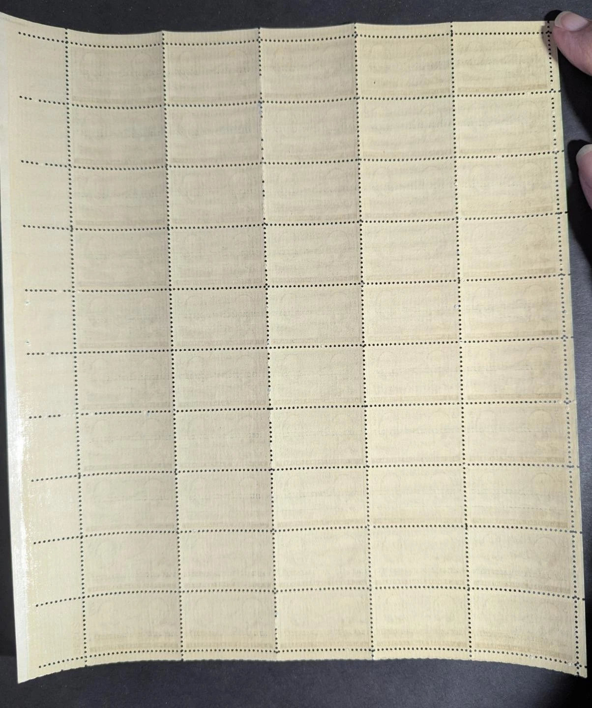 1947 USA Mail Carry 3c Sheet -Scott 947 -MNH, Undisturbed OG - No Sig Flaws