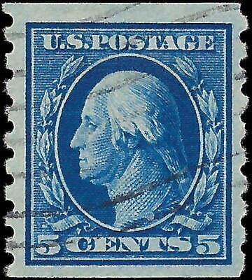 VEGAS - 1913 Washington 5c - Scott 396 - Nice Centering!