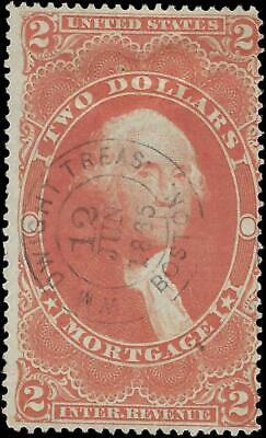 VEGAS - 1862-71 Revenue - Scott R82c - Clean Nice Looking & Solid