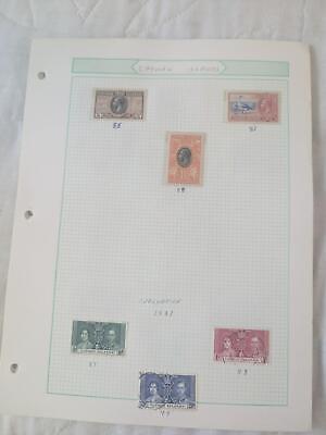 VEGAS - Several British Colonial Countries on Pages - M&U - 49 Photos in Desc