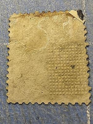 VEGAS - 1868 Washington 24c - Scott 99 Used - With Torn and Repaired Corner -Rare!