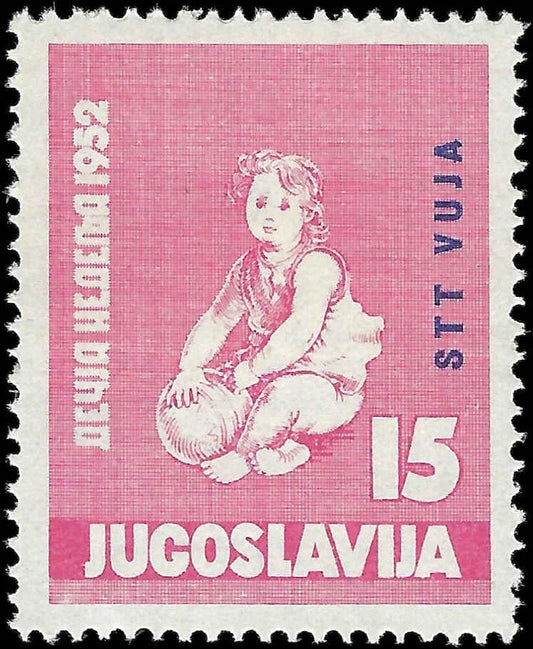 1952 Yugoslavia-Trieste Scott 60 - MNH, Undisturbed Gum