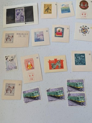 Box of OLD & Many Better Misc Int. Stamps - Many Sheets & Multiples -121 Photos