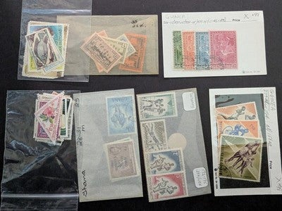 Box of Misc Africa Stamps in Glassines Unopened From Estate! -109 Photos