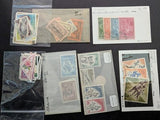Box of Misc Africa Stamps in Glassines Unopened From Estate! -109 Photos