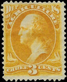 VEGAS - 1873 Washington 3c - Scott O3 - Mint, No Gum - Nice Centering!