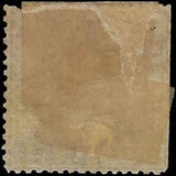 c1861 Baden, Germany 9kr - Scott 14 (Perf 13.5) - with Flaws as Shown - Cat= $175