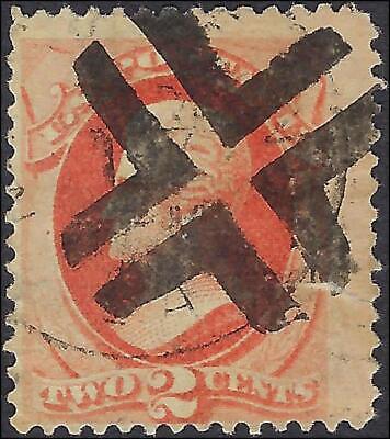 VEGAS - 1879 Jackson 2c - Scott 183 - Fancy Cancel