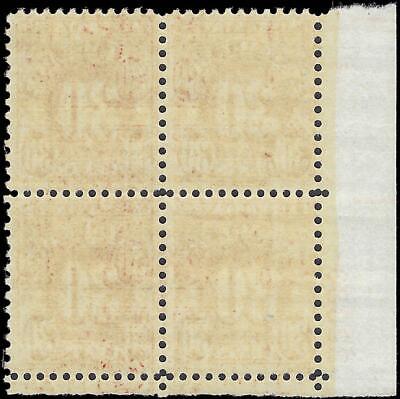 VEGAS - 1931 Postage Due 30c - Scott J85 - Plate Block - MNH, Undisturbed OG