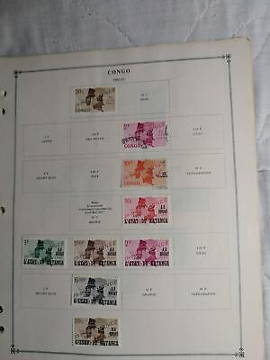 VEGAS - 1886-1971 Congo/Middle Congo on Scott Pages - M&U - Read - ~32 Photos!