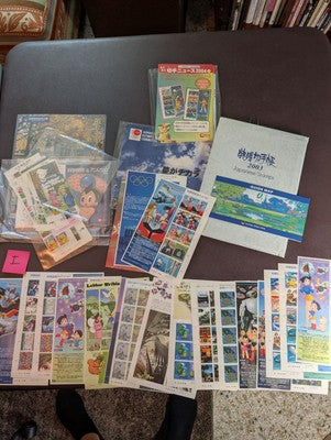 Custom 2003/04 Japan -MNH, Multiples, Sheets, Year Book, Olympics - 36 Photos