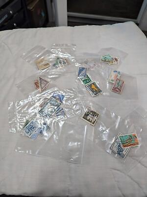 Sizable Lot of International Stamps Some Better - Old & More Modern - 49 Photos