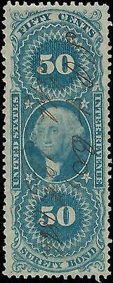 VEGAS - 1862-71 Revenue - Scott R63c - Nice! - FN973