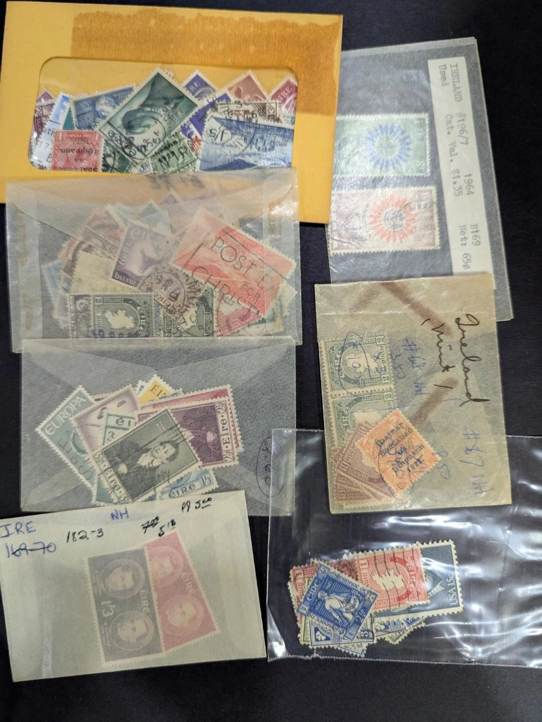 Quantity of Ireland Stamps - Unchecked -Some Better - Many Sets - See 35 Photos