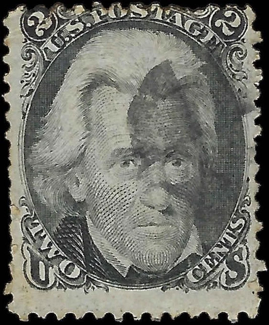1861 USA - Scott 73 - Micro-Tear Upper Right & Pulled Perf - Light Cancel