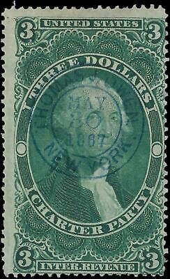 VEGAS - 1862-71 Revenue - Scott R85c - Thomas J Owen Cancel