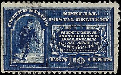 VEGAS - 1894 Special Delivery 10c - Scott E4 - Verified No Watermark - FN1033