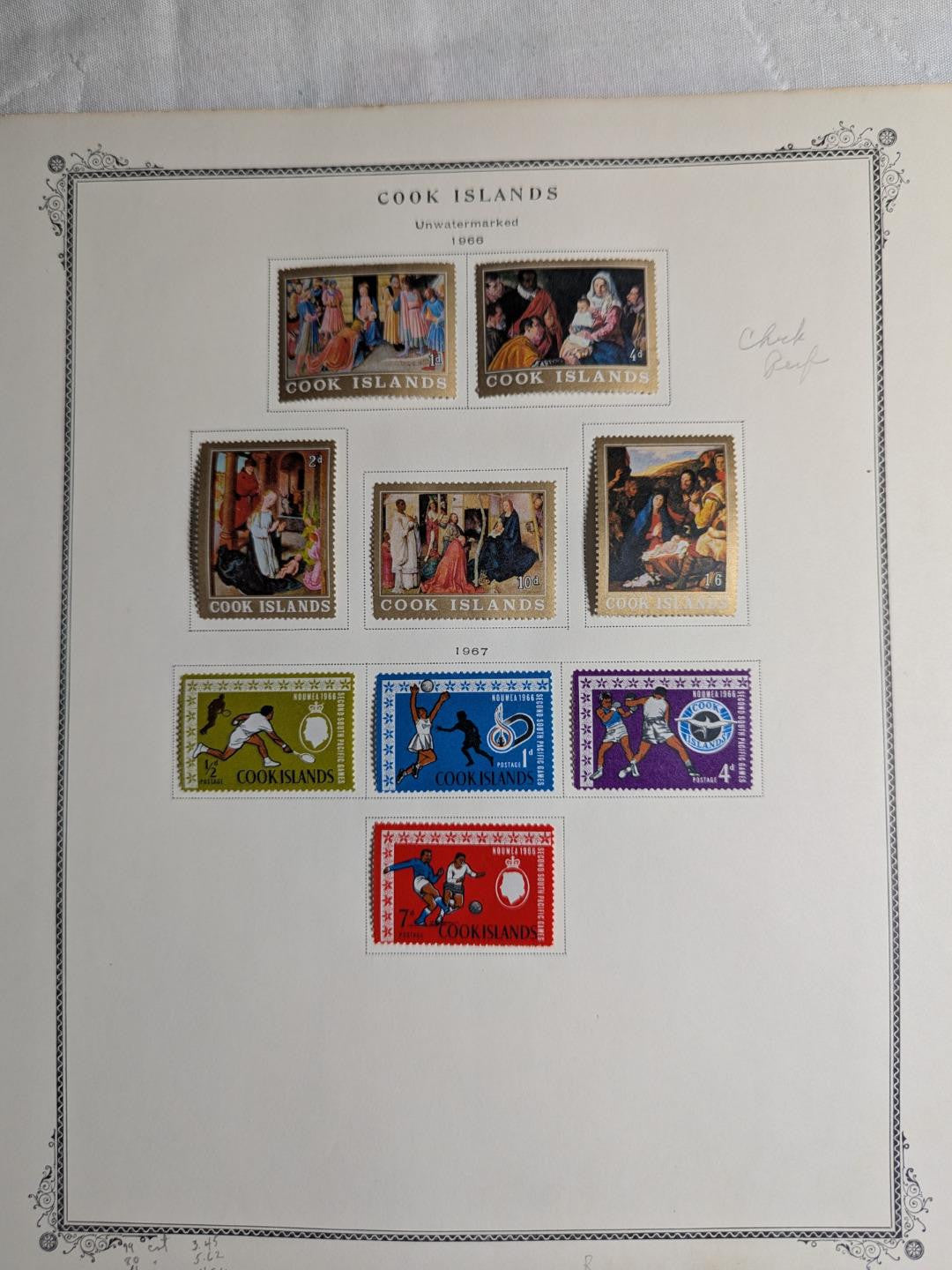 Very Nice Cook Islands on Scott Specialty Pages - Mint -See ~54 Photos