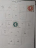 Box of Misc USA Stamps in Stock Books & Album Pages - Much Better! -224 Photos