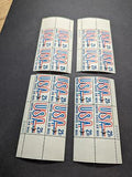1971 USA & Jet Airmail Plate Block Set of 4 Pl #33550 - Scott C81 MNH