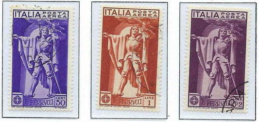 1930 Italy Air Post -Scott C20-C22 - Canceled - Quality! - Cat= $167